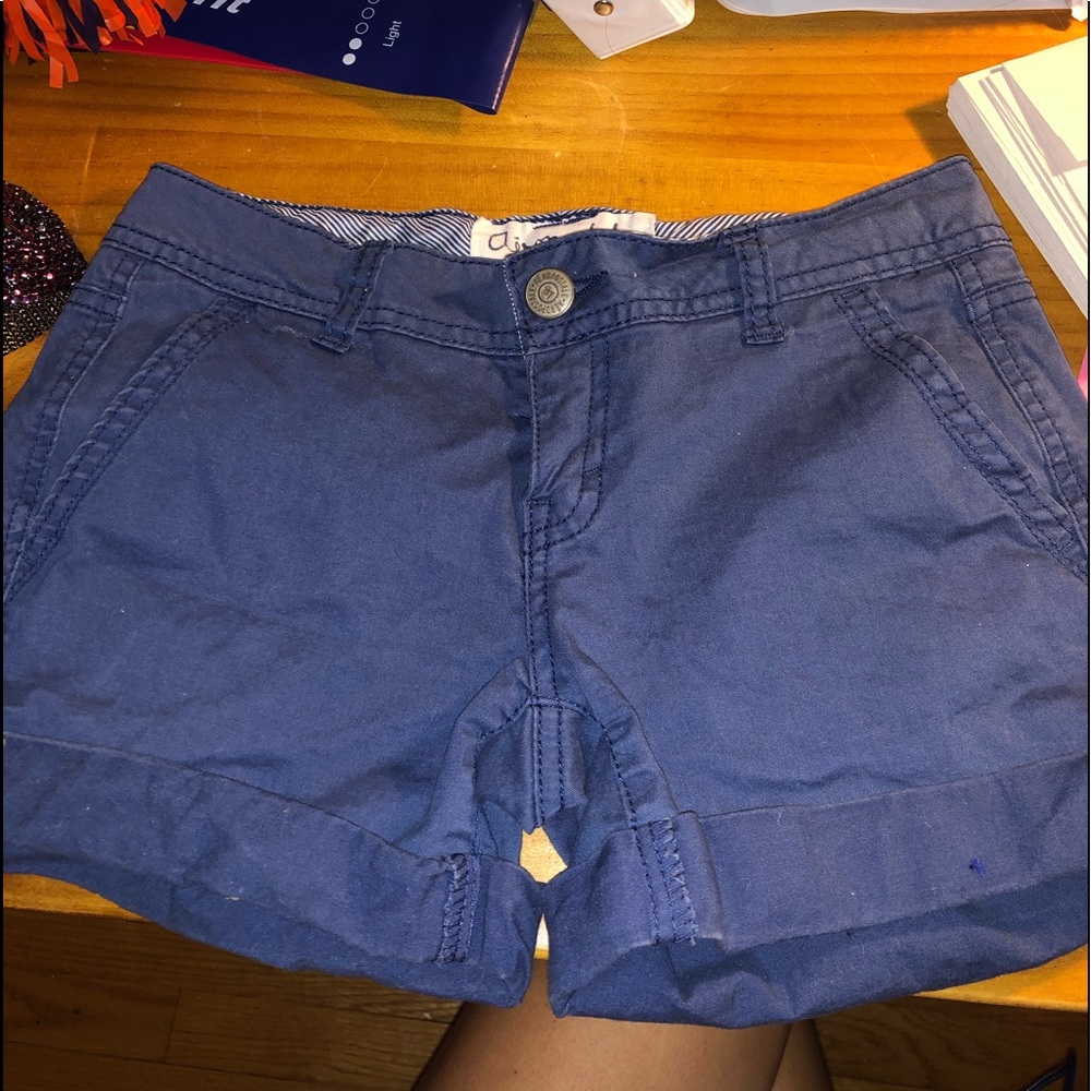 Aeropostale midi shorts blue navy
